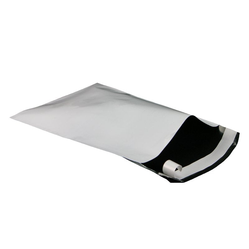 100 White Poly Mailer Bags 10 x 13 Inches Self-Sealing Waterproof Shipping Envelopes