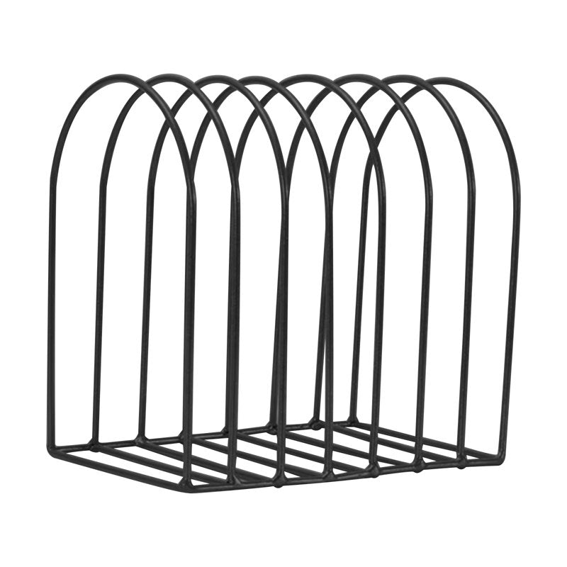 Desktop File Organizer with 9 Slots Wire Magazine Holder for Office & Home