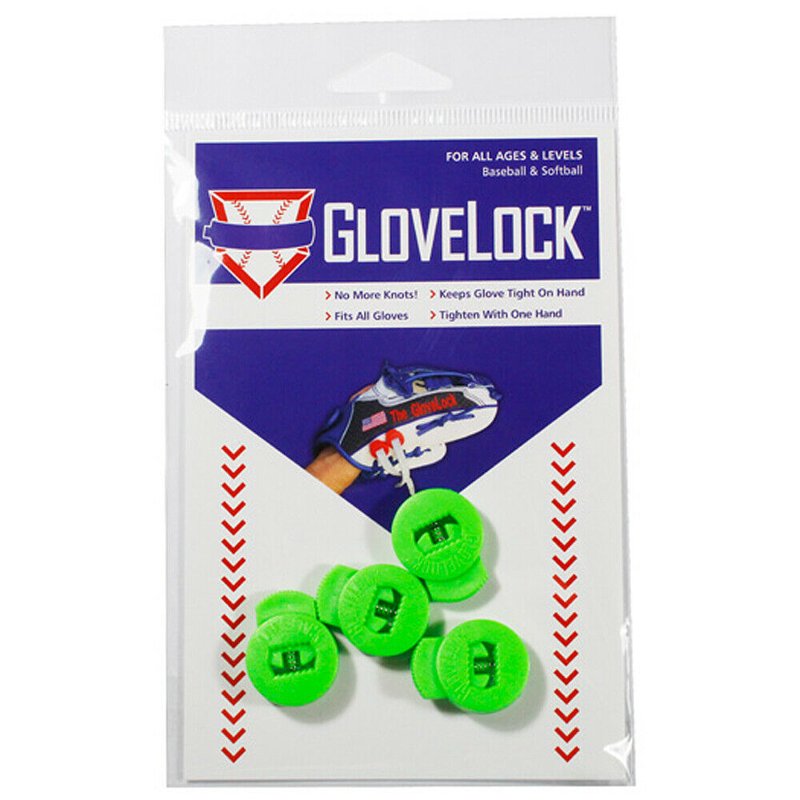 All Star Glovelocks 4-Pack Lace Clips for Baseball & Softball Gloves