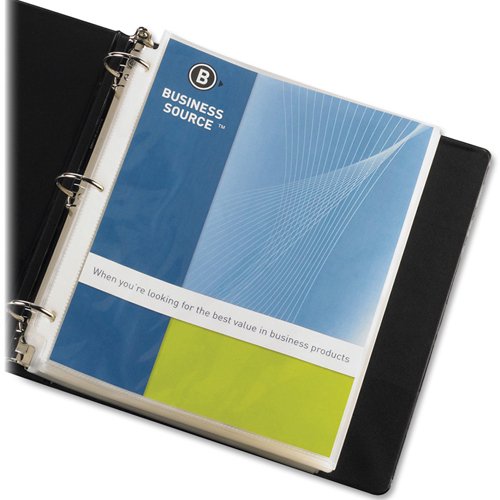 Top-Loading Sheet Protectors - Clear, 50 Pack, Letter Size, Non-Glare