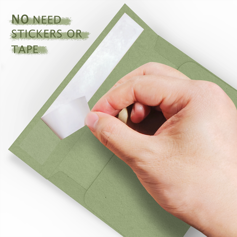A7 Sage Green Self Sealing Invitations & Gift Card Envelopes 100 Pack
