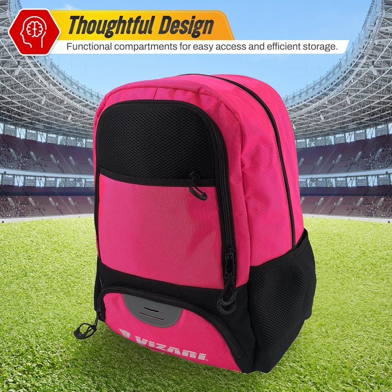 Soccer Backpack with Multiple Compartments for Kids & Adults - Durable Sports Bag