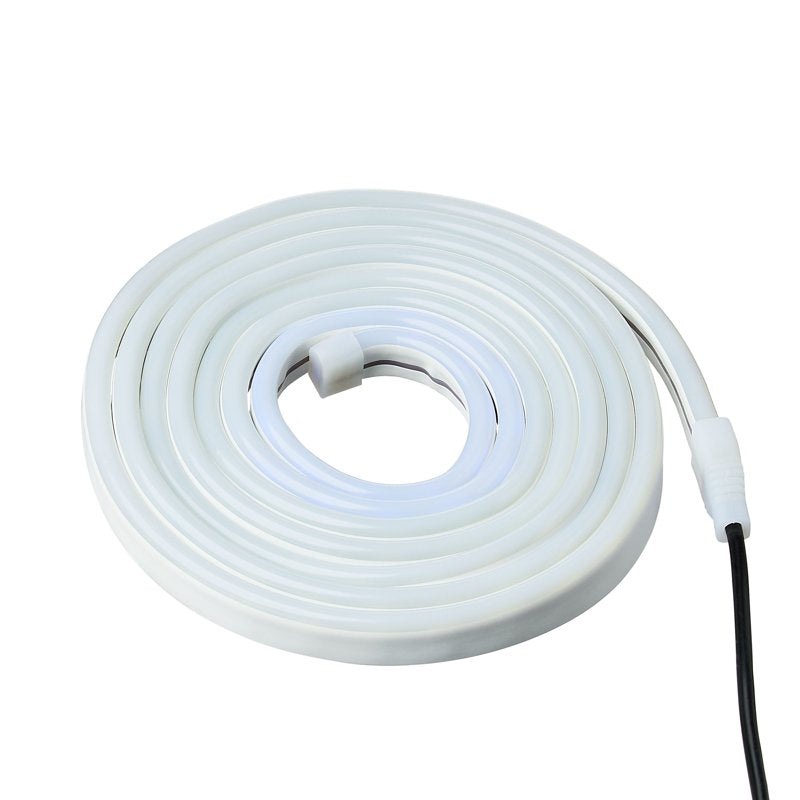 RGBIC LED Neon Flex Rope Light - 6.6 ft, USB Powered, Sound Reactive, Remote Included