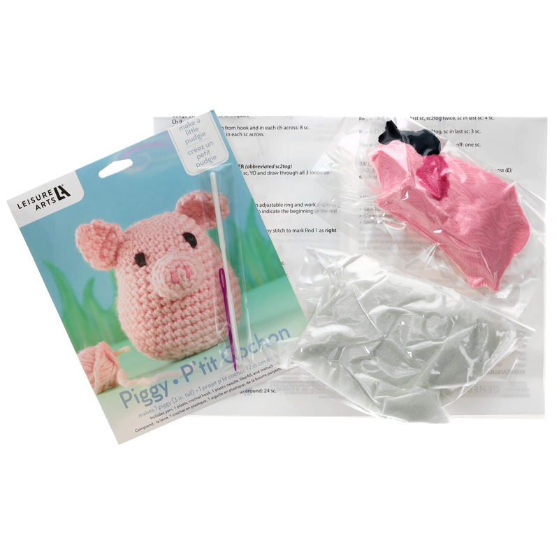 Crochet Kit for Amigurumi Animals - Complete DIY Craft Set for All Ages