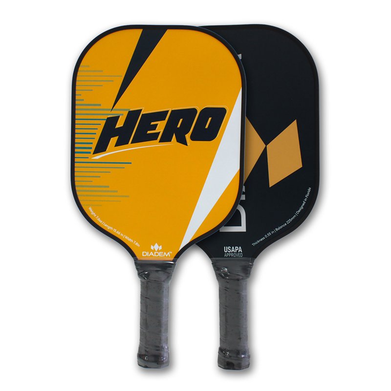 Diadem Pickleball Hero Paddle - Orange Variation