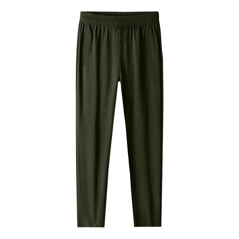 Women's Casual Stretch Active Pants with Pockets - Summer Breathable & Quick Drying