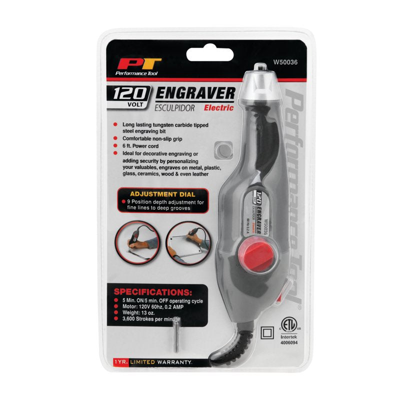 Electric Engraving Pen - Adjustable Depth, Versatile Metal & Craft Tool