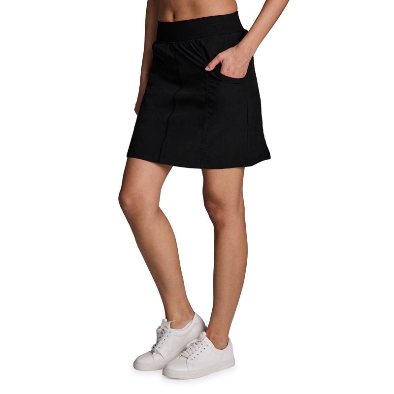 Women's Ruched Workout Skort with Bike Shorts - Athletic Tennis & Golf Skirt