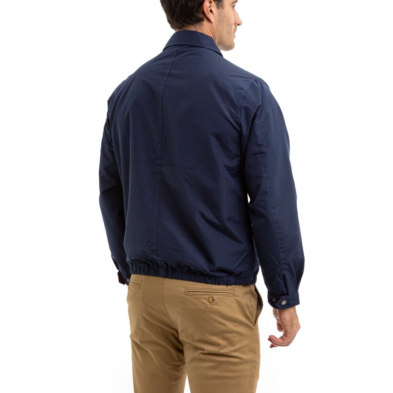 Golf Jacket for Men, Zip-Front Fleece-Lined Outerwear - 2XL, Classic Navy - U.S. Polo Assn.