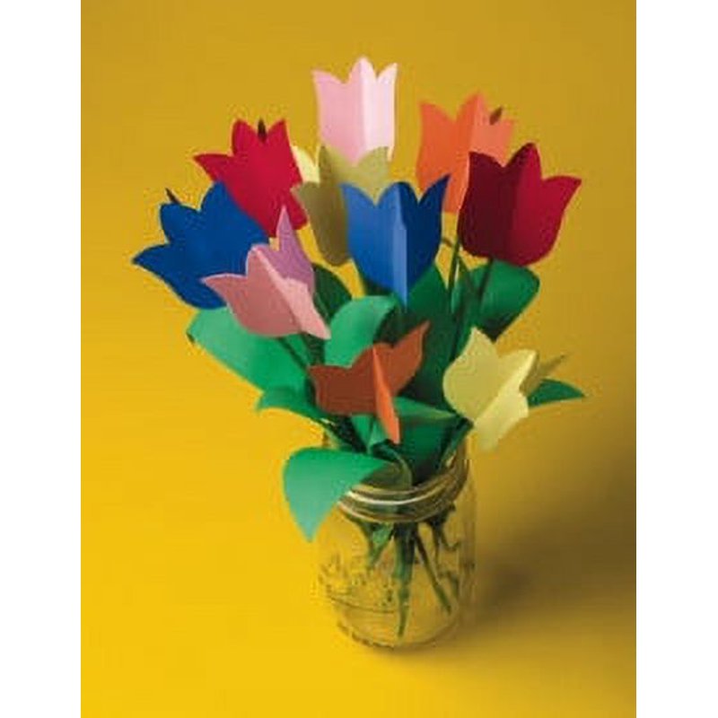 Construction Paper Assortment Pack - 50 Sheets, 9x12 Inches, Multicolor