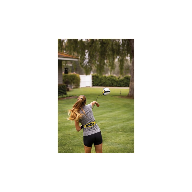 Volleyball Hit-N-Serve Solo Trainer for Indoor Outdoor Practice