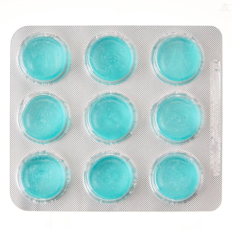 Sugar-Free Dry Mouth Relief Lozenges Peppermint 36 Count - Convenient Oral Care