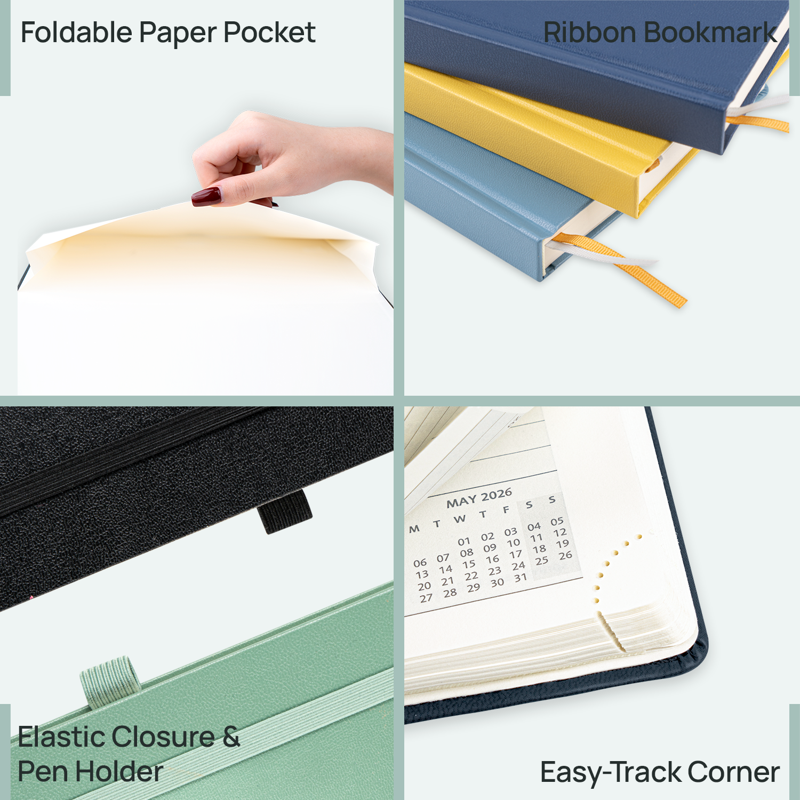 Academic Planner 2026-2027 | Weekly & Monthly Organizer with Hourly Slots