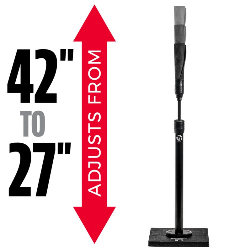 Adjustable Baseball and Softball Batting Tee - Durable Practice Hitting Tool