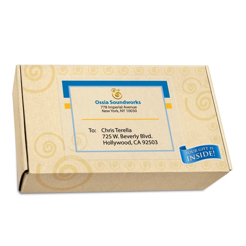 Full Sheet Shipping Labels - Matte Clear, 8.5x11, Customizable Pack