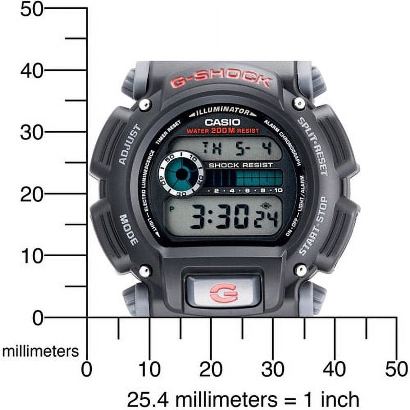 G-Shock Watch Band Replacement Strap for DW9052 Series - Rubber & Nylon Options