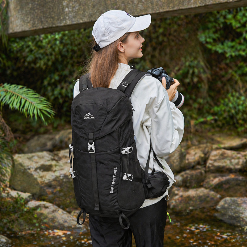 Lightweight Water-Resistant Hiking Backpack for Men & Women - Large Capacity Outdoor Travel Bag