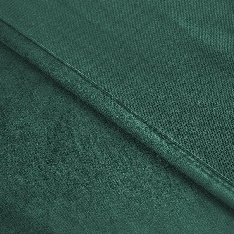 Velvet Curtains Set with 2 Panels - Light-Blocking Thermal Insulated Drapes