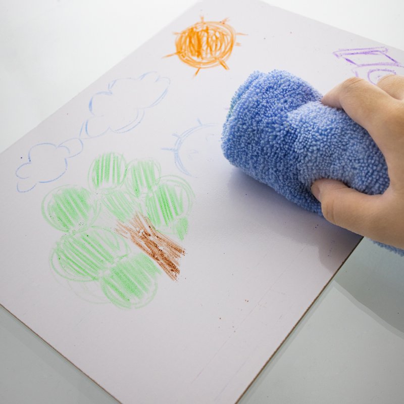 2-Pack Bazic Dry Erase Double-Sided Whiteboard with Marker
