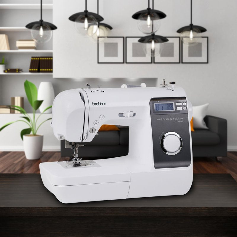 Heavy-Duty Sewing Machine with Metal Frame - Versatile for Light to Heavy Fabrics