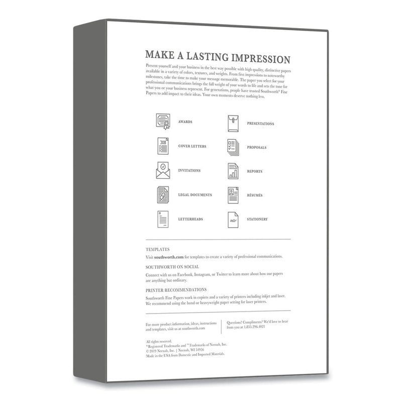 Parchment Paper Letter Size 8.5 x 11 Inch 24 lb Ivory Pack of 500