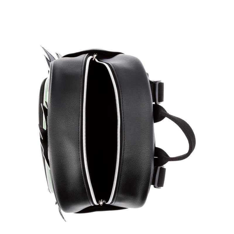 Women's Mini Backpack with Show Time Beetlejuice Design - Black