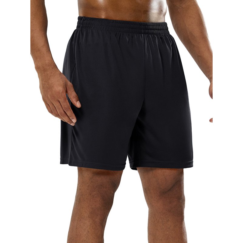 Men's Quick-Dry Athletic Shorts - Lightweight, Breathable, No Pockets