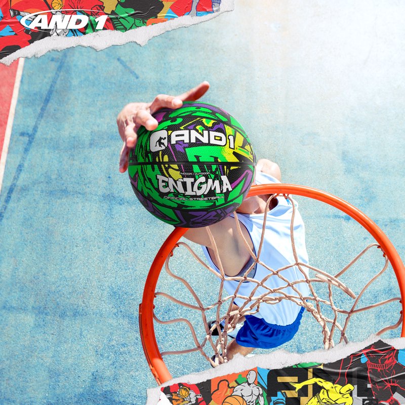 Mini Basketball Size 3 - Durable Rubber Indoor/Outdoor Play