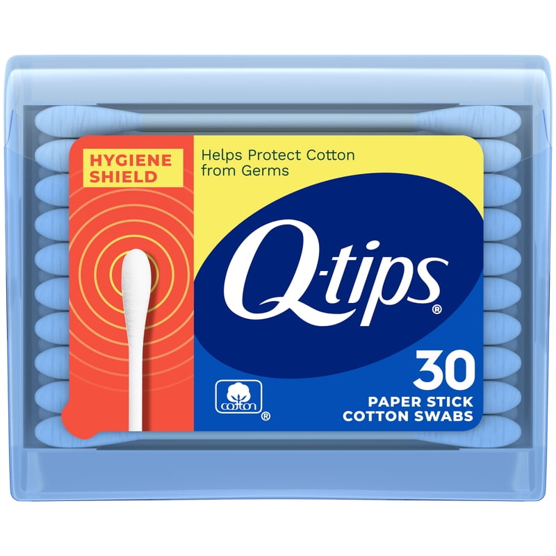 Cotton Swabs First Aid & Hygiene Travel Pack - 30 Count, 4 Pack