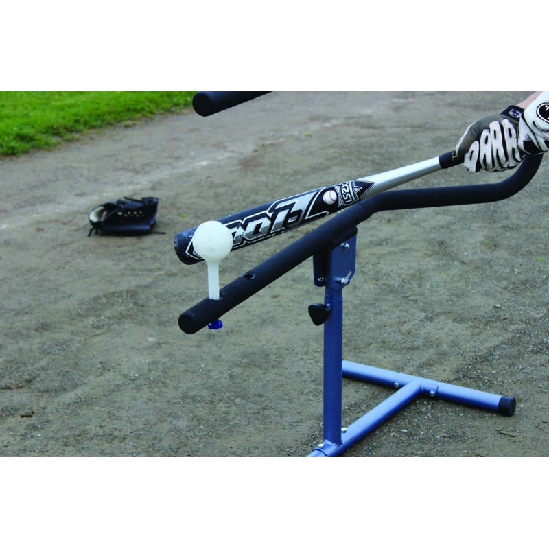 Baseball & Softball Swing Trainer with Adjustable Height for Youth & Adults