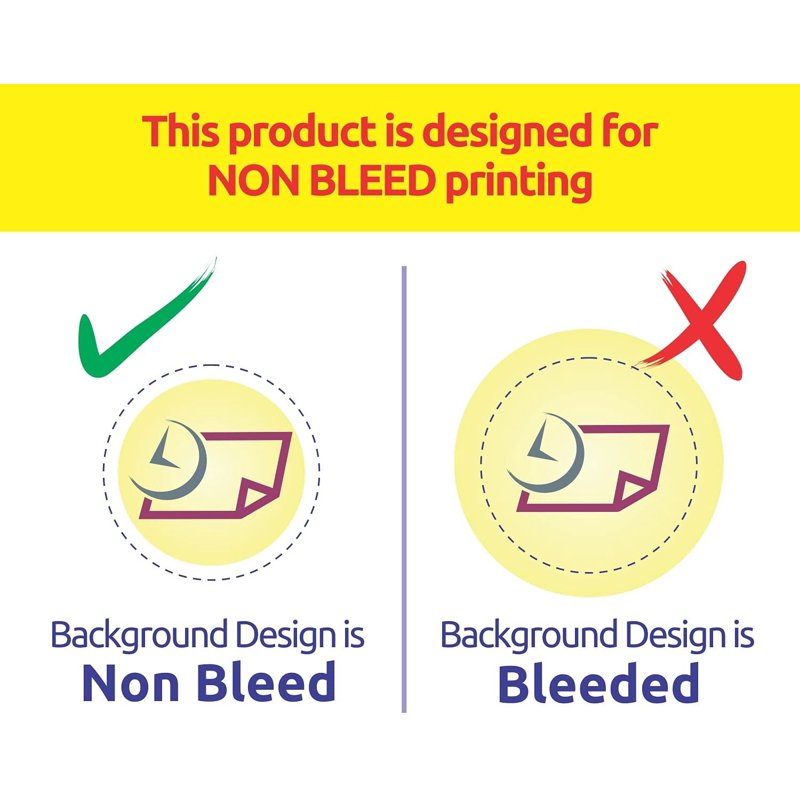 White Round Labels for Printing - 1.5 Inch, Premium Adhesive, Bulk Pack
