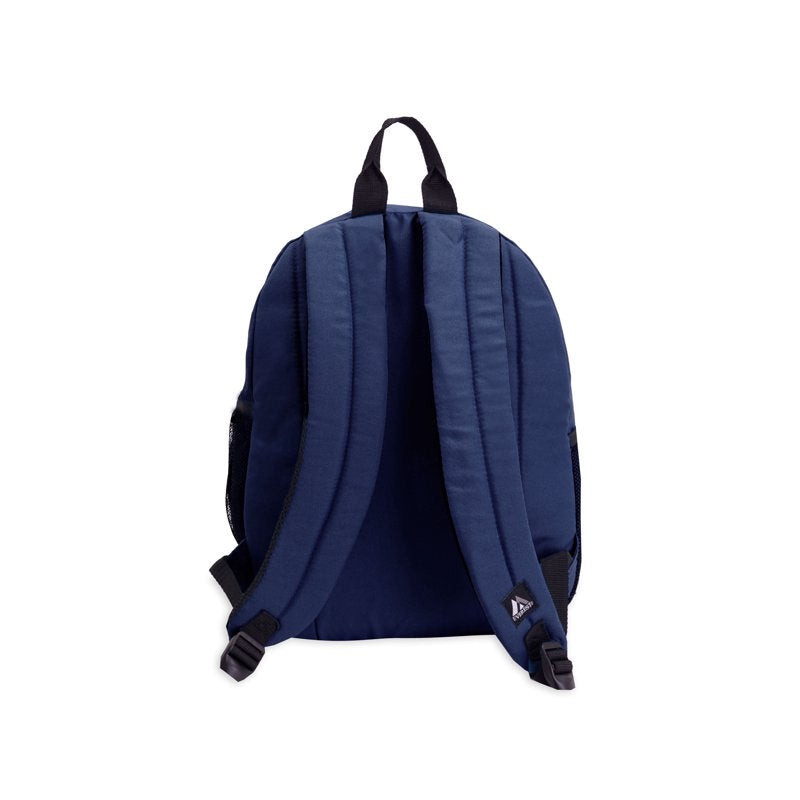 Unisex Sporty Backpack with Multiple Compartments - Navy & Royal Blue Options