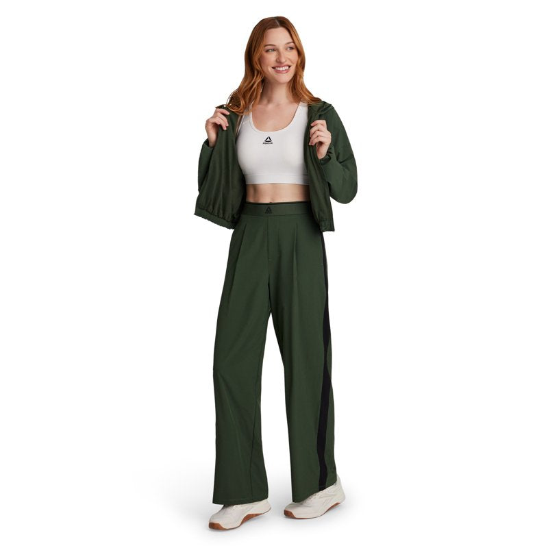 Reebok Women's Wide Leg Athletic Pants - Comfortable, Sporty Fit