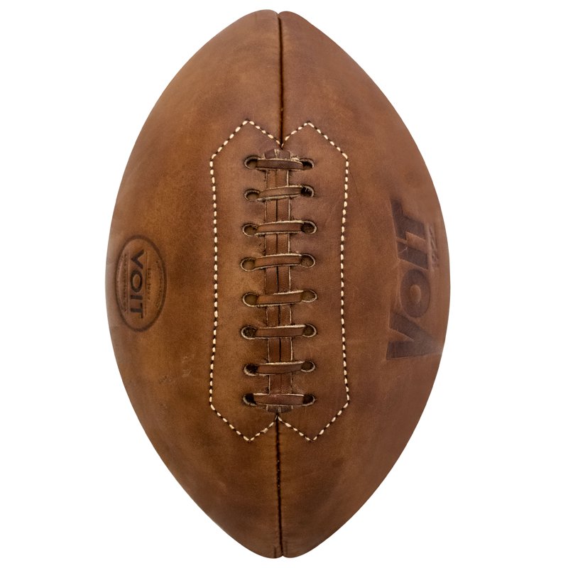 Vintage Leather Football Collectible - Timeless Sporting Heritage