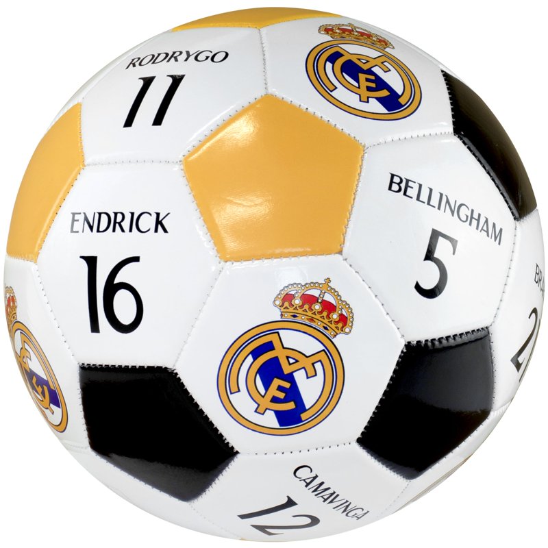 Real Madrid Soccer Ball - 2024 Player Name & Number Variation of THIS listing