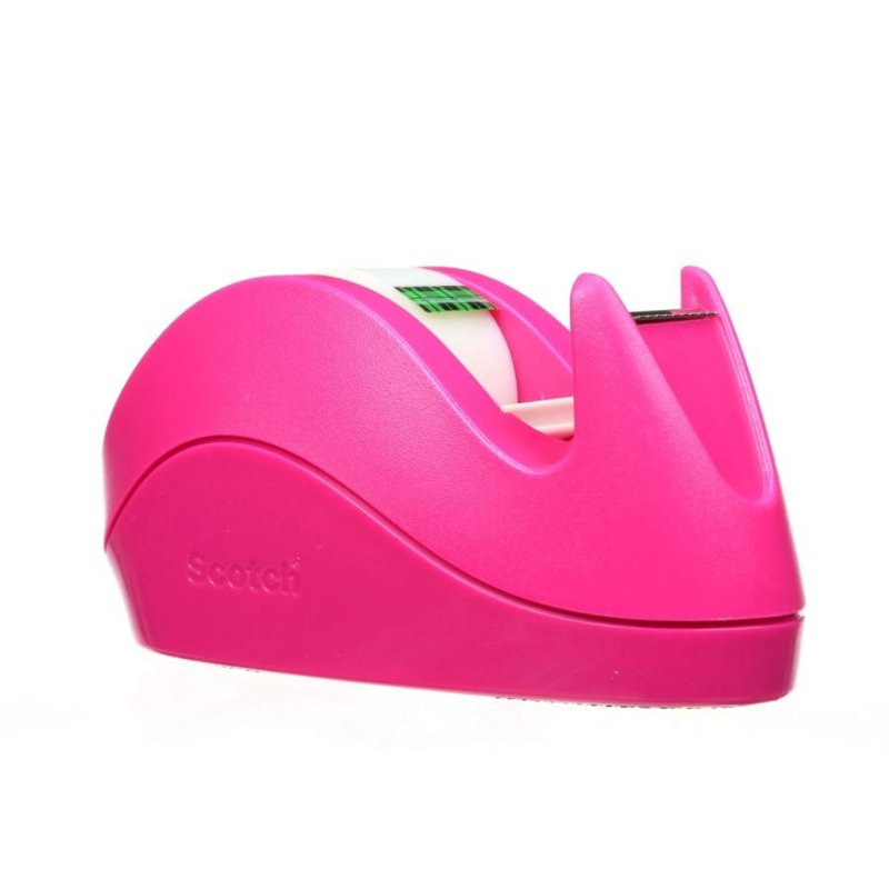 Scotch Magic Tape Dispenser with 3/4 Inch x 350 Inch Invisible Tape - Office & School Use