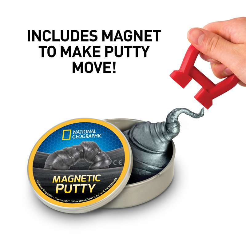 Magnetic Putty Slime for Kids Age 8+ - Non-Newtonian Fluid Science Toy
