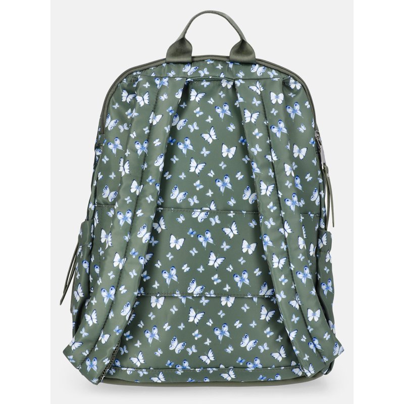 Women's Dome Backpack with Chain & Multiple Pockets - Madden NYC