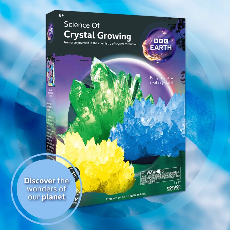 Crystal Growing Kit for Kids and Teens - STEM Science Experiment Set