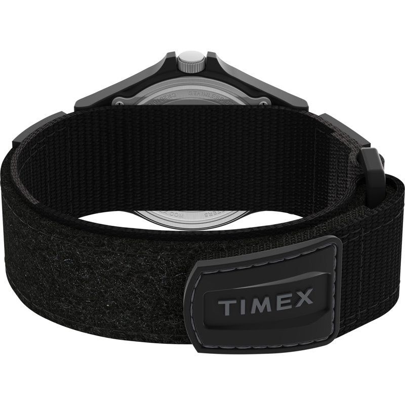 Men's Outdoor Military-Style 40mm Resin Watch with Indiglo and Water Resistance