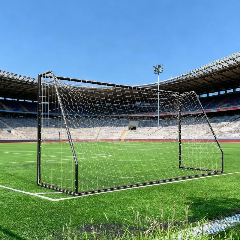 DSstyles 12x6 ft Heavy Duty Soccer Goal with 1.97" galvanized metal frame, weatherproof powder coat