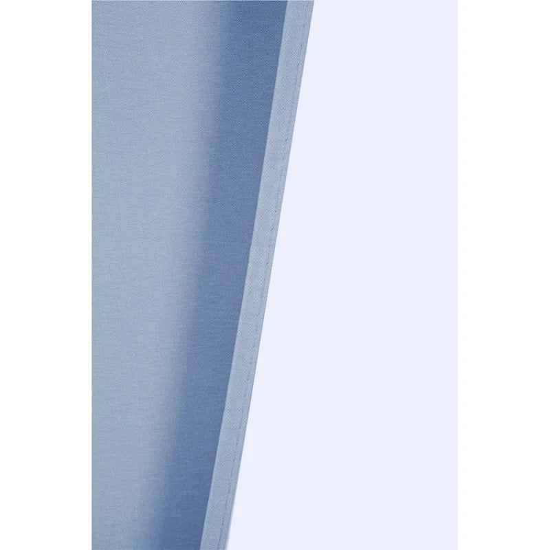 Blackout Window Curtain Panel - Solid Microfiber Rod Pocket 35x63 Inches