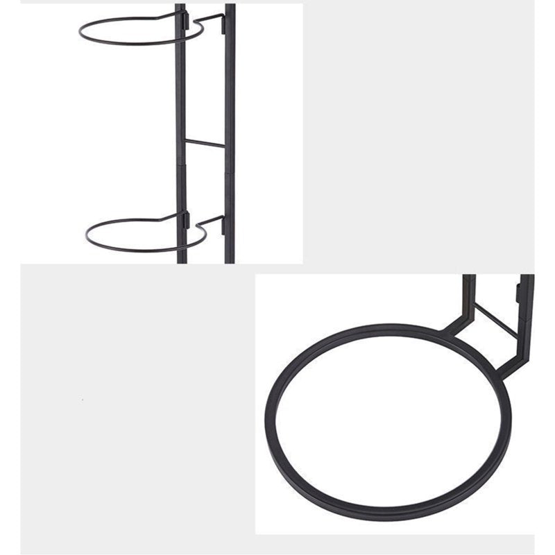 Vertical Sports Equipment Storage Rack Multi-Layer Metal Organizer for Basketball Football Volleyball