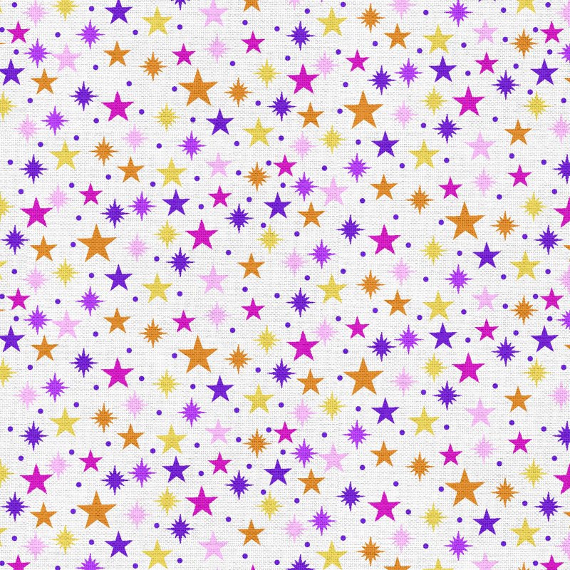Cotton Galaxy Precut Fabric Bundle - 18x21 Inches, Multicolor 5 Pieces