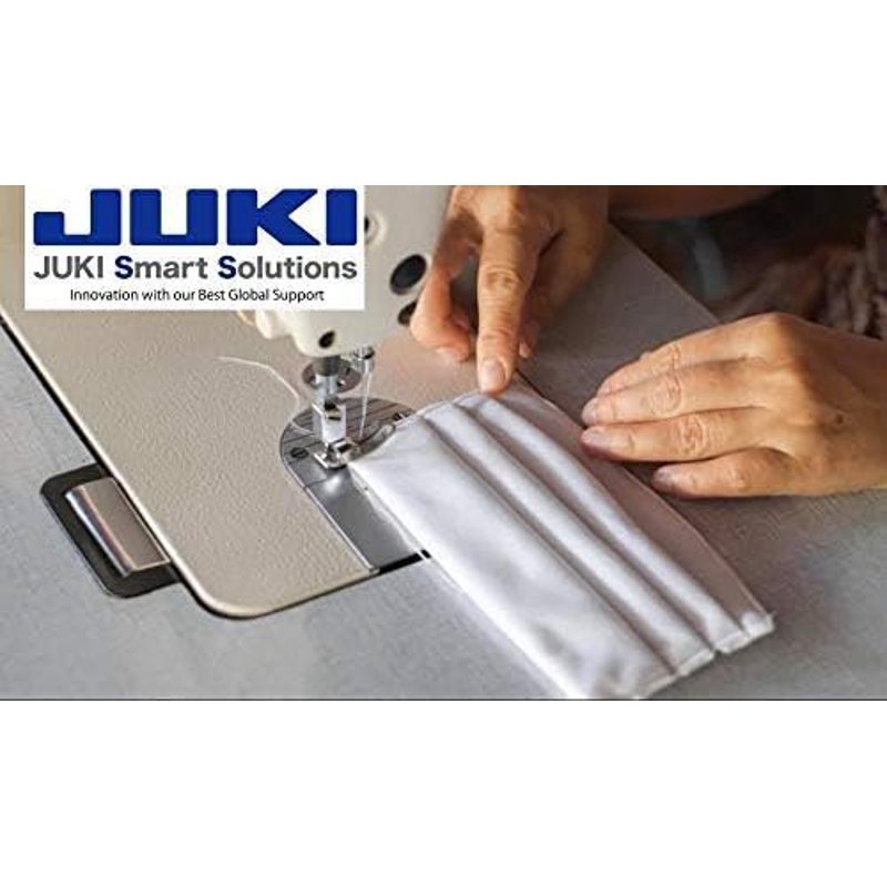Industrial Lockstitch Sewing Machine with Servo Motor and Table - High-Speed Juki DDL8700