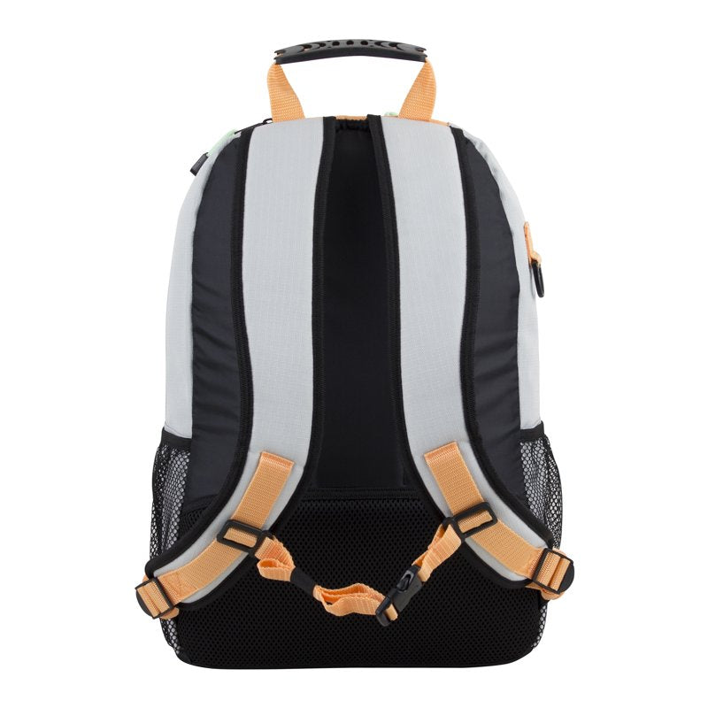 Unisex Dual Strap Skater Backpack with Laptop & Multiple Pockets