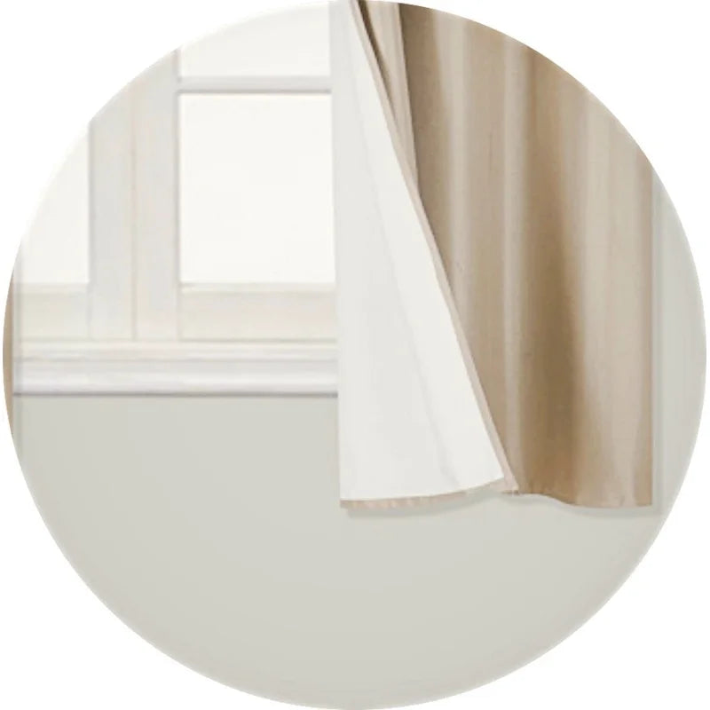 2-Piece Short Window Curtain Set with Foam Backing Grommet Panels - 28x36 inches, Multiple Colors