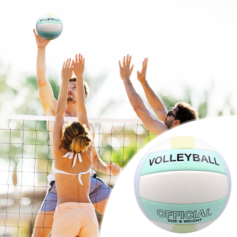 Official Size 5 Super Soft Volleyball for Indoor, Outdoor, Beach & Pool Play