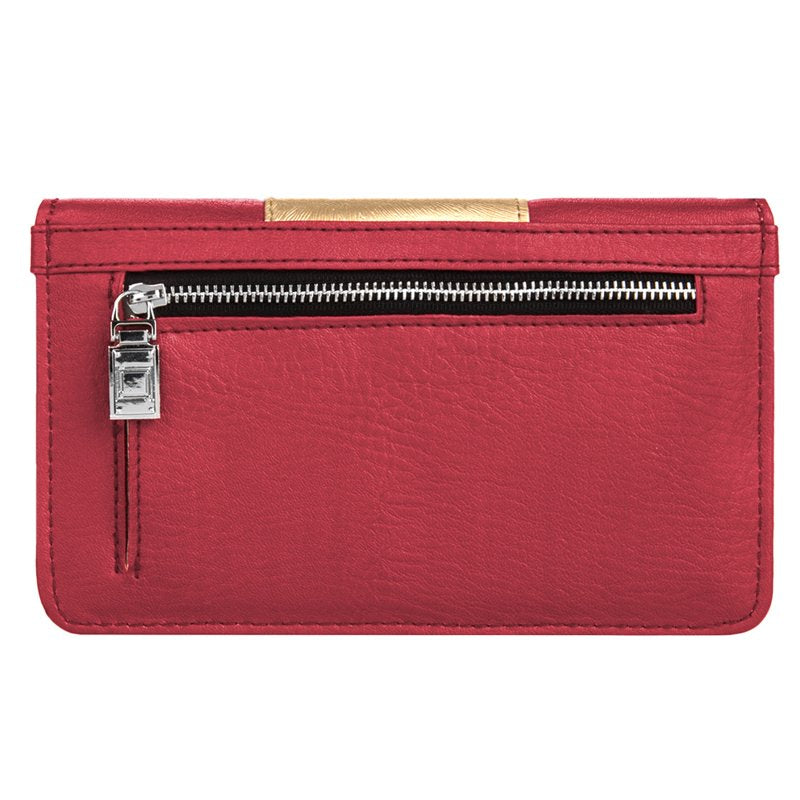 Women's Wallet Clutch with Card Slots & Phone Fit - Travel, Daily Use