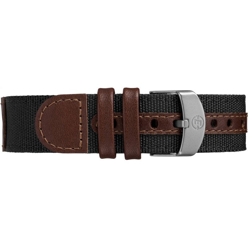 Men's Expedition 40mm Sport Watch with Resin Case and Leather & Fabric Strap